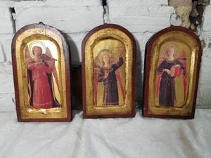 lot 83 image: Collection of Painted Christian Miniatures