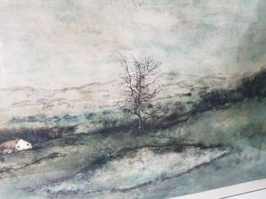 lot 71 image: Beautiful Watercolor Print