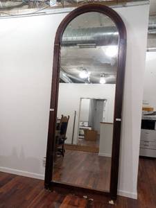 Rare 10ft Tall Custom Antique Mirrors Made From Church Windows (Valued  $1,750) I