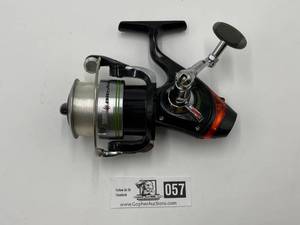 lot 057 image: Bite Alert Fishing Spinning Reel