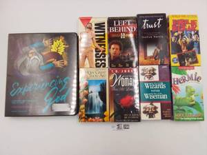lot 200 image: Religious VHS Movie Bundle