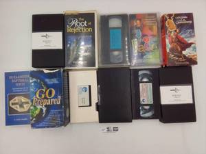 lot 202 image: VHS Religious Bundle
