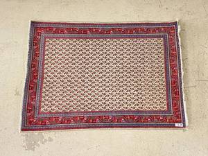 lot 430 image: 57 X 41 Authentic Vintage Persian Rug (Valued $1500)