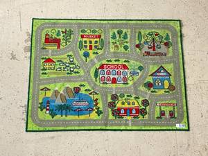 lot 436 image: 45.5 X 43 Kids Rug Playmat