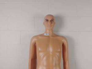 lot 386 image: Realistic Full Body Male Mannequin (Valued $150)