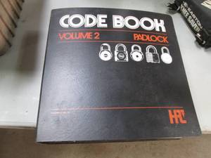 lot 15 image: HPT Volume 2 Padlock Code Book (con...