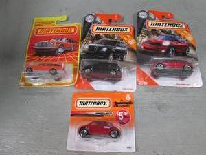 lot 40 image: Lot of 4 Collectible Die Cast Match...