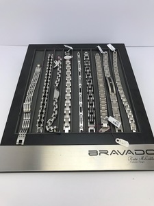 lot 3 image: NO RESERVE- 9 Luxury Mens Bracelets  Display- Retail $1200