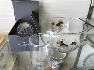 lot 57 image: Various Glass & Crystal (Lot of 3)