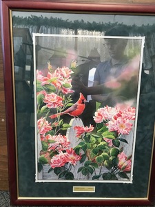 lot 82 image: Garden Gateway by Susan Bourdet - Print