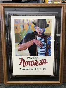 lot 86 image: 17th Annual Nouveau Framed Print