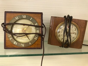 lot 95 image: Vintage Wood Clocks (Lot of 2)