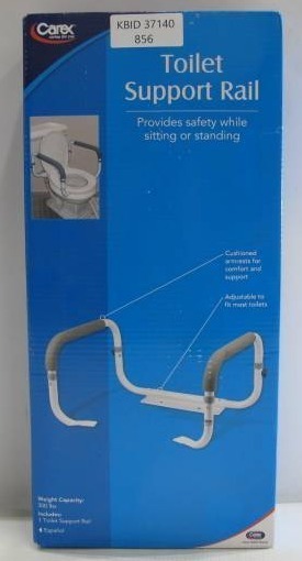 lot 34 image: Carex toilet Support Rail Railing