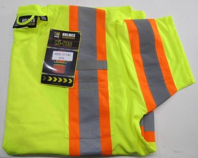 lot 36 image: Lot of 2 Safety Vests - Holmes WorkwearCordoba