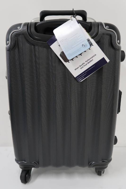 lot 37 image: VinGardeValise - Piccolo - 5 Bottle Capacity plus Clothing - All Purpose Wine Travel Suitcase (Black)