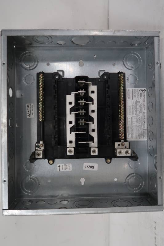 lot 62 image: GE PowerMark Plus 125 Amp 14-Space 24-Circuit Indoor Main Lug Value Kit Includes Select Circuit Breaker