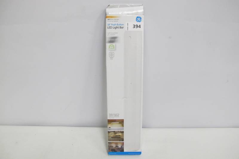 lot 74 image: Battery-Operated 18 in. LED White Under Cabinet Light Bar