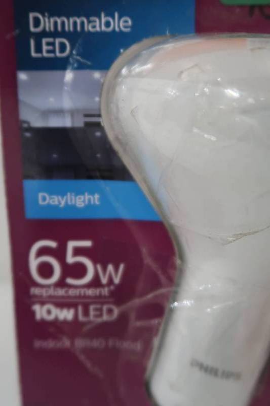 lot 87 image: Philips 65-Watt Equivalent BR40 Dimmable LED ENERGY STAR Flood Light Bulb Daylight