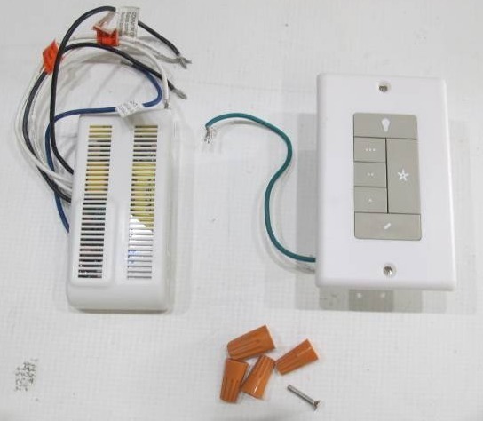 lot 154 image: Hampton Bay Universal Wall Mount Ceiling Fan Controller Switch