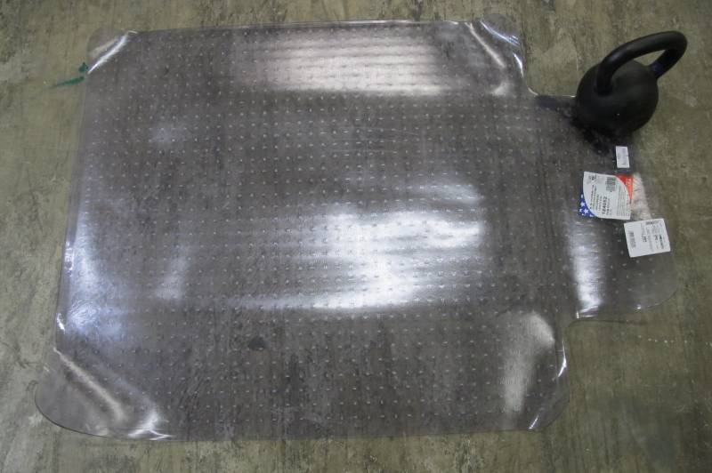 lot 164 image: E. F. Hobbins 36in x 48in Clear Office Chair Mat