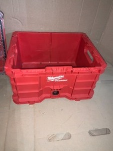 Milwaukee Packout conartments Low-profile part organizer with Milwaukee tool storage Crate bin. SEE PICTUREs