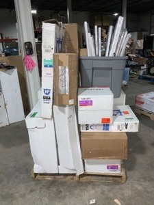 Pallet of assorted Air fliters verious brands. See pictures