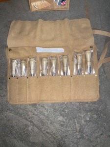 standly 750 Series Sockets wood chisel set (8 piece) with stanley bailey Chisel set (5 piece) and mangoGrip 20-pocket electricians pouch. See pictures