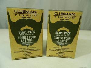 lot 21 image: New Clubman Pinaud Beard Care Kits