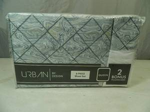 lot 38 image: New 6 Piece Queen Sheet Set