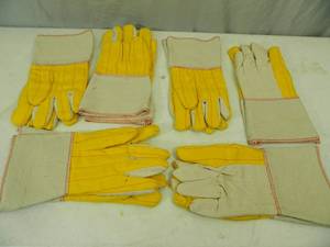 lot 99 image: 6 New Pairs of Industrial Work Gloves