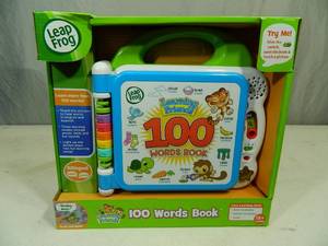 lot 81 image: New Leap Frog 100 Words Book
