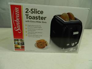 lot 136 image: New Sunbeam 2 Slice Toaster