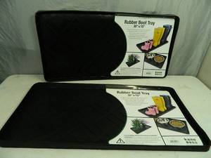 lot 147 image: 2 New Rubber Boot Trays