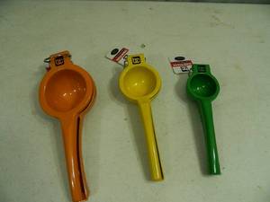 lot 156 image: 3 New Citrus Presses