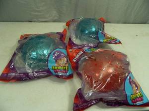 lot 166 image: 3 New Orb Odditeez Slimiballz