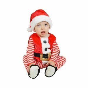 lot 14 image: 12 New Plush 5 Piece Holiday Baby Outfits