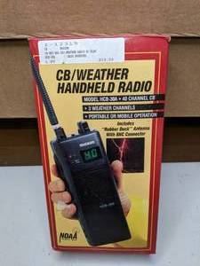 lot 75 image: Maxon Systems HCB-30A CBWeather Radio - NEW