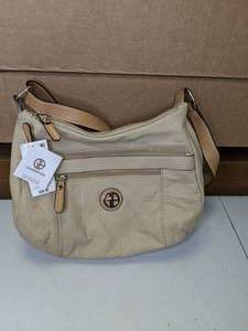 lot 186 image: Giani Bernini Pebble Hobo Handbag- NEW