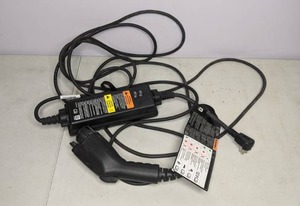 lot 8 image: Portable Electric Vehicle Battery Charger Cordset for GM Chevy Volt Bolt Spark