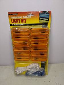 lot 111 image: Rally Running Board Light Kit - NEW
