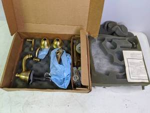 lot 128 image: Artistic Brass Faucet Parts