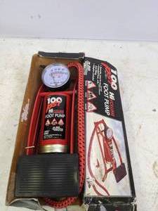 lot 133 image: Air Master 100 PSI High Volume Foot Pump