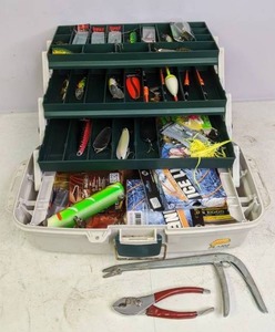 lot 12 image: Tackle Box Filled with High Quality Gear