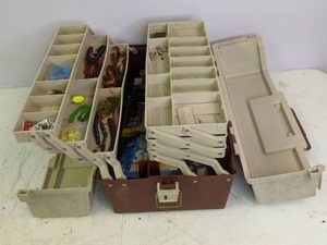 lot 87 image: Large Tackle Box with Contents - see photos