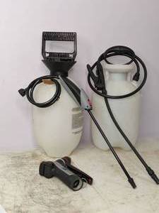 lot 227 image: Pair of Lawn Sprayers & Nozzle