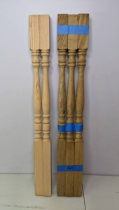 lot 251 image: Five Wood BalustersSpindles