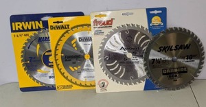 lot 265 image: Lot of Four 7 14 Circular Saw Blades - NEW