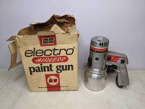 lot 283 image: Electro Rotary Airless Paint Gun Model 2400 - As Is