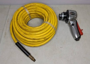 lot 273 image: Pressure Washer Hose and Coleman Powermate Nozzle
