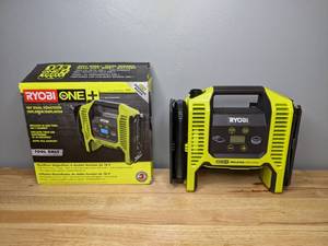 lot 155 image: Brand New 18-Volt ONE Dual Function Inflator Deflator